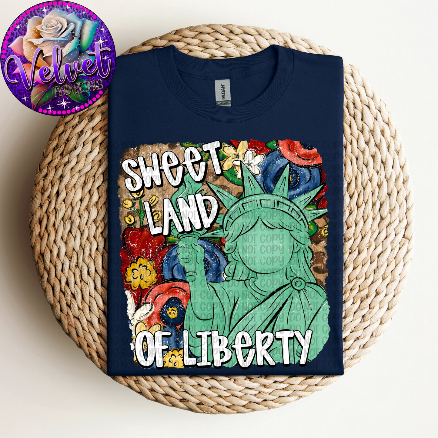 Sweet Land Of Liberty White