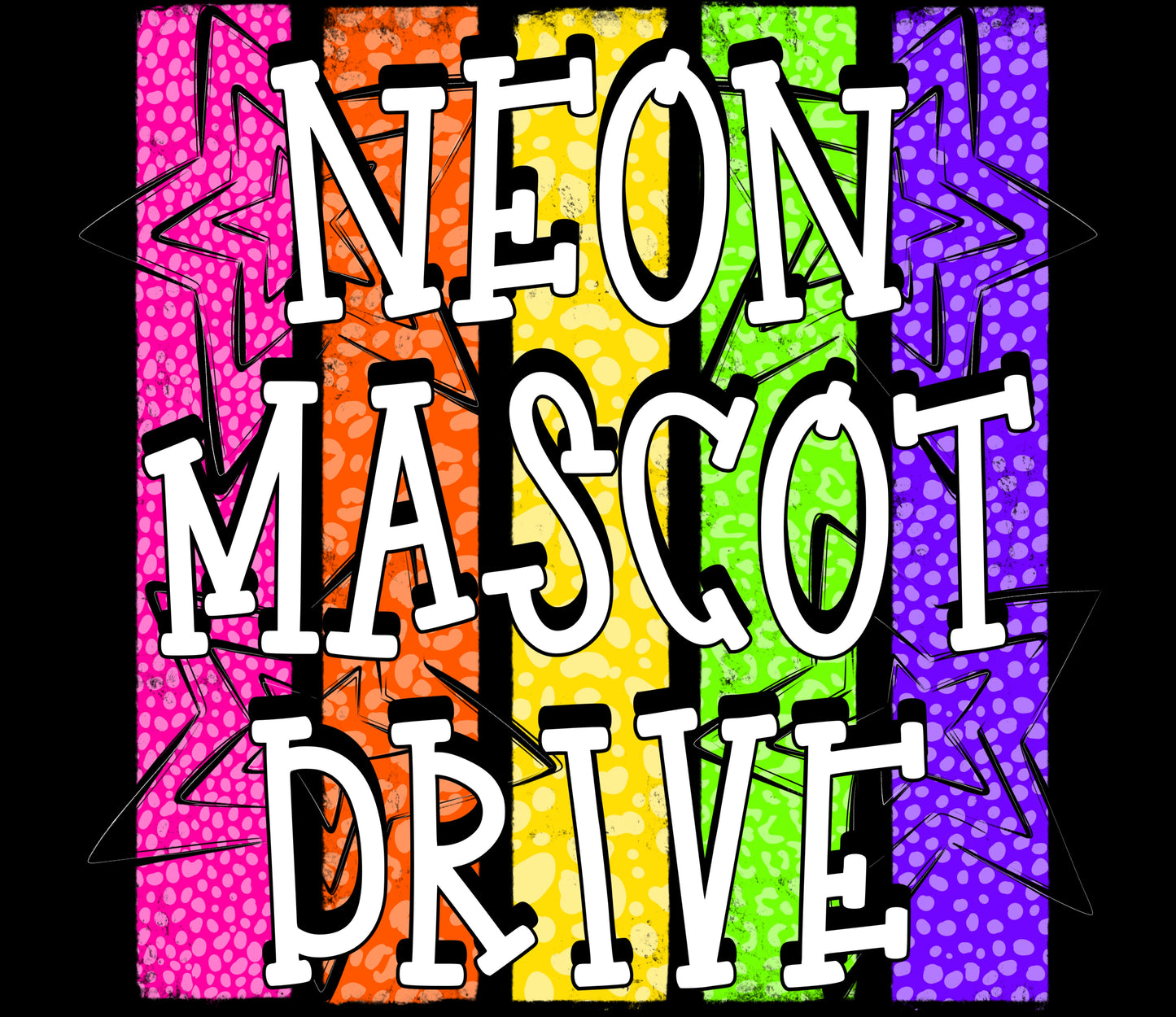 Neon Mascot Drive