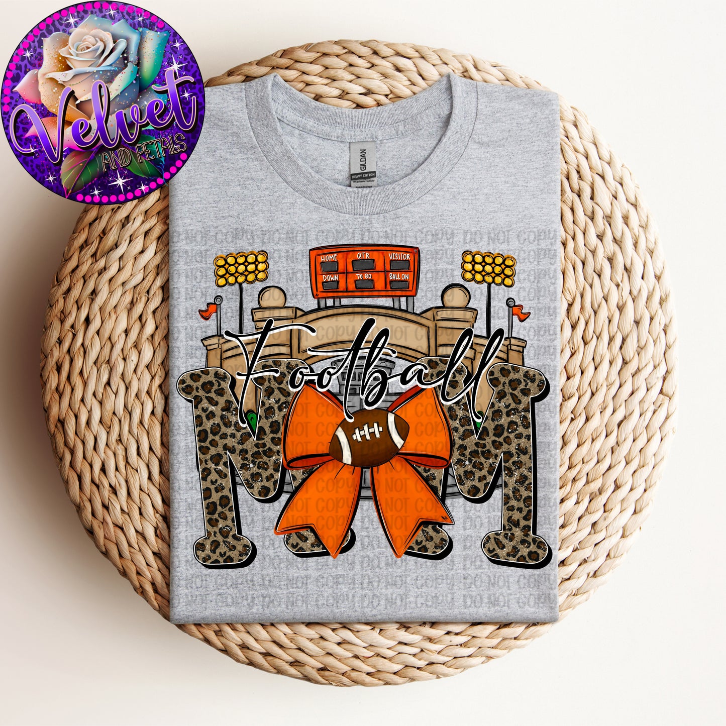 Football Mom Orange