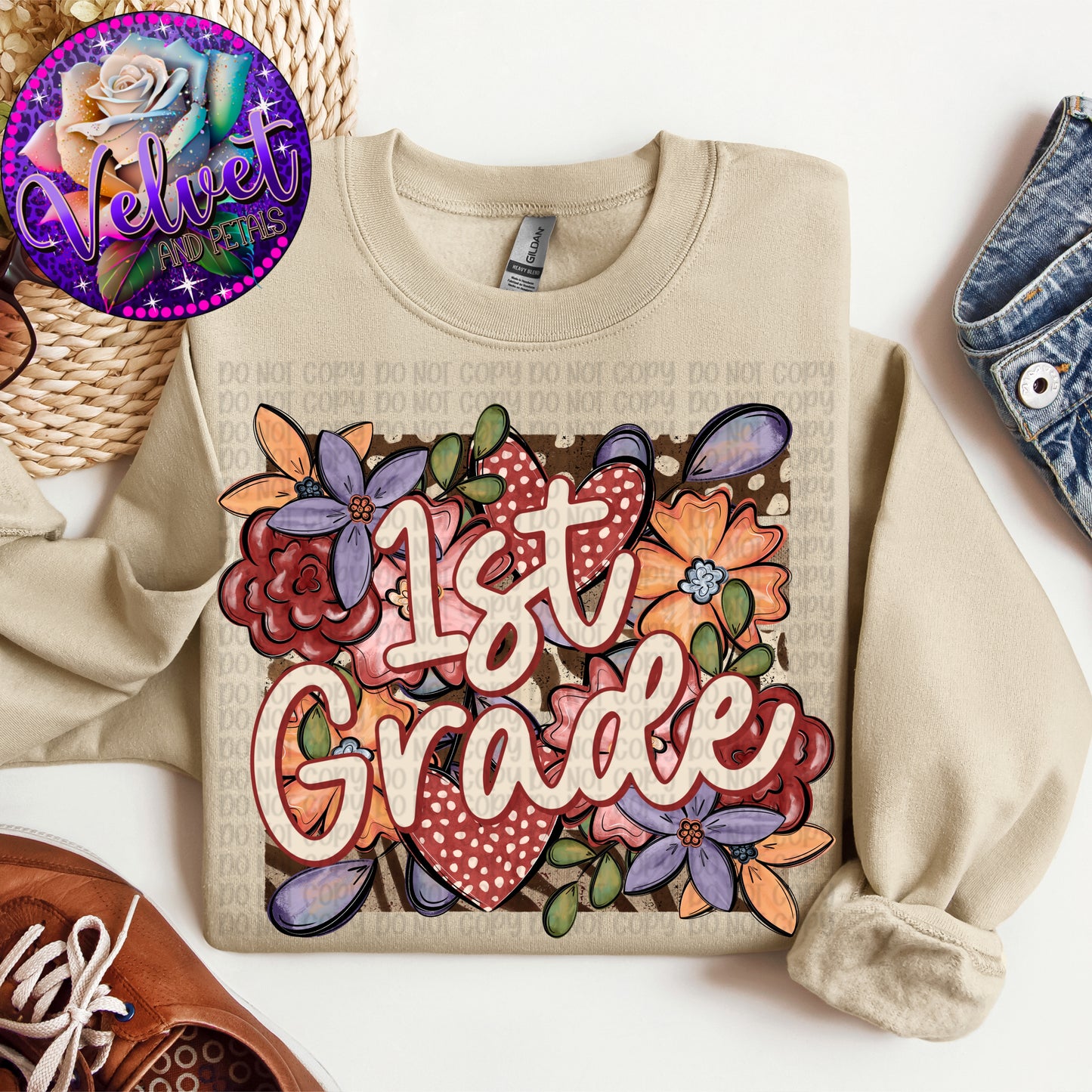 Floral 1st Grade