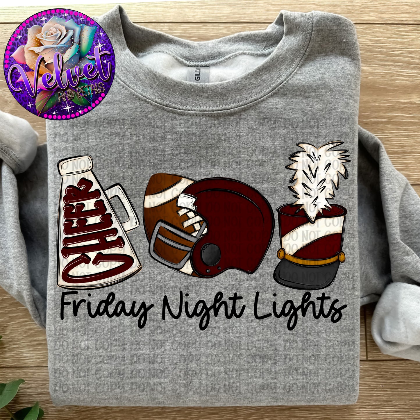 Friday Night Lights Maroon