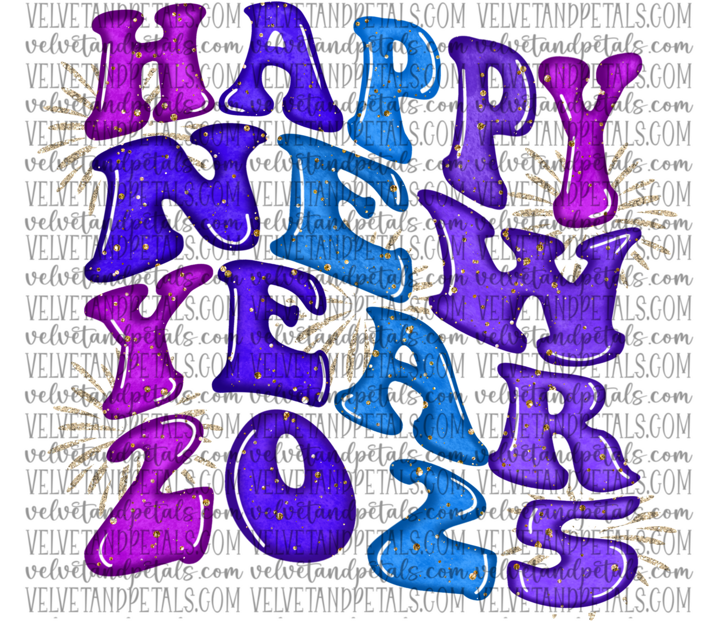 Retro Happy New Year