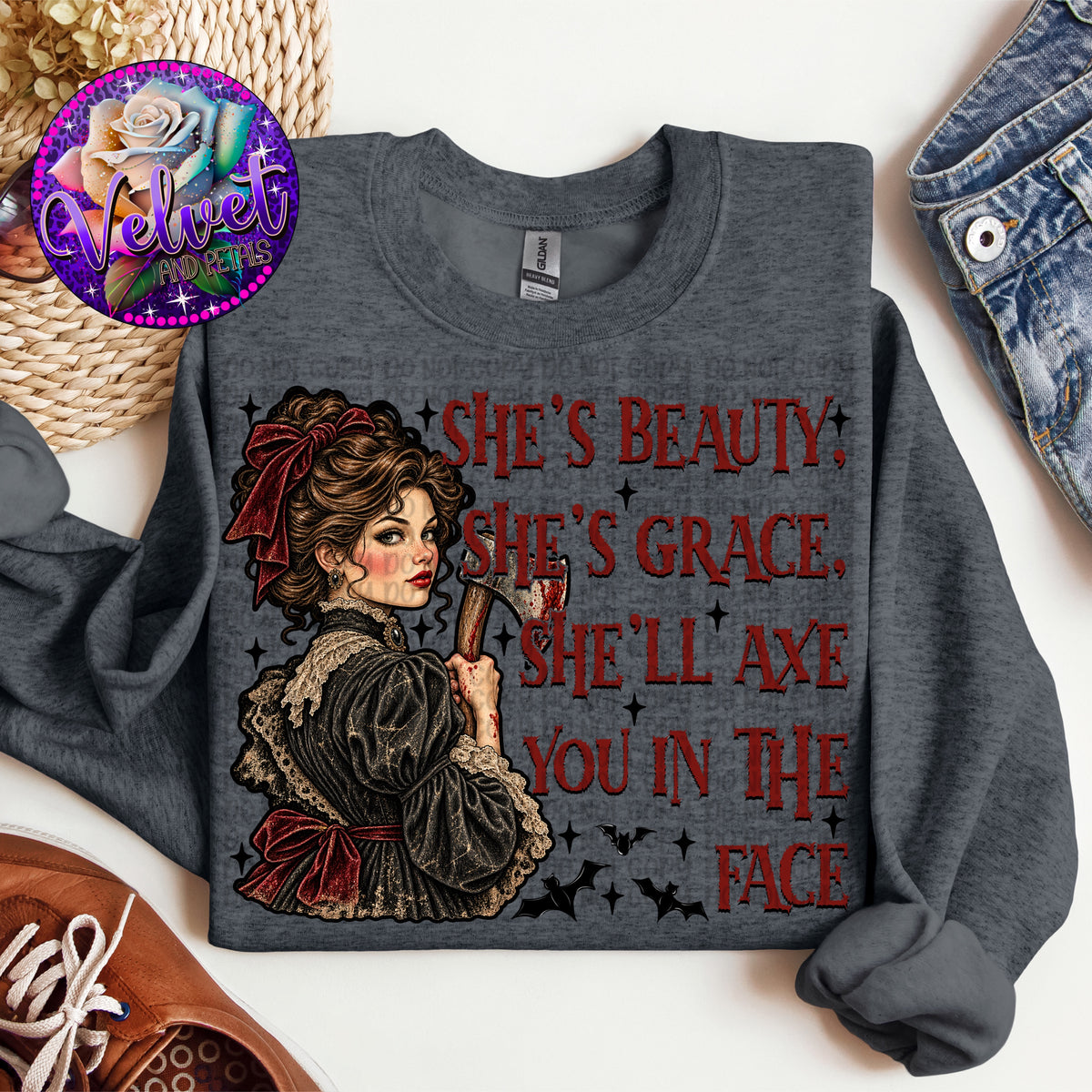 She’s Beauty, She’s Grace, She’ll Axe You In The Face