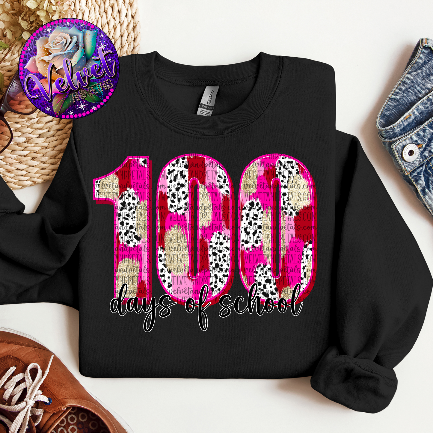 100 Days Brush Stroke