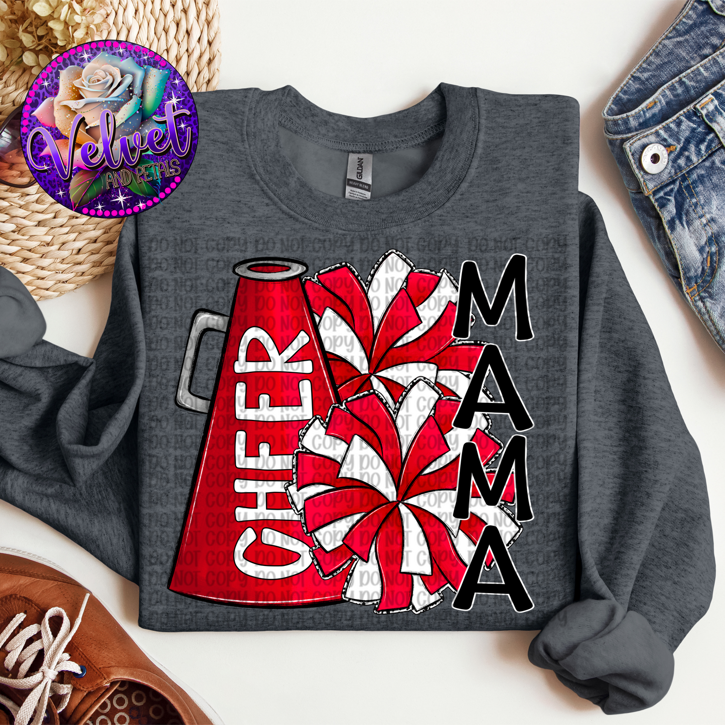 Red Cheer Mama