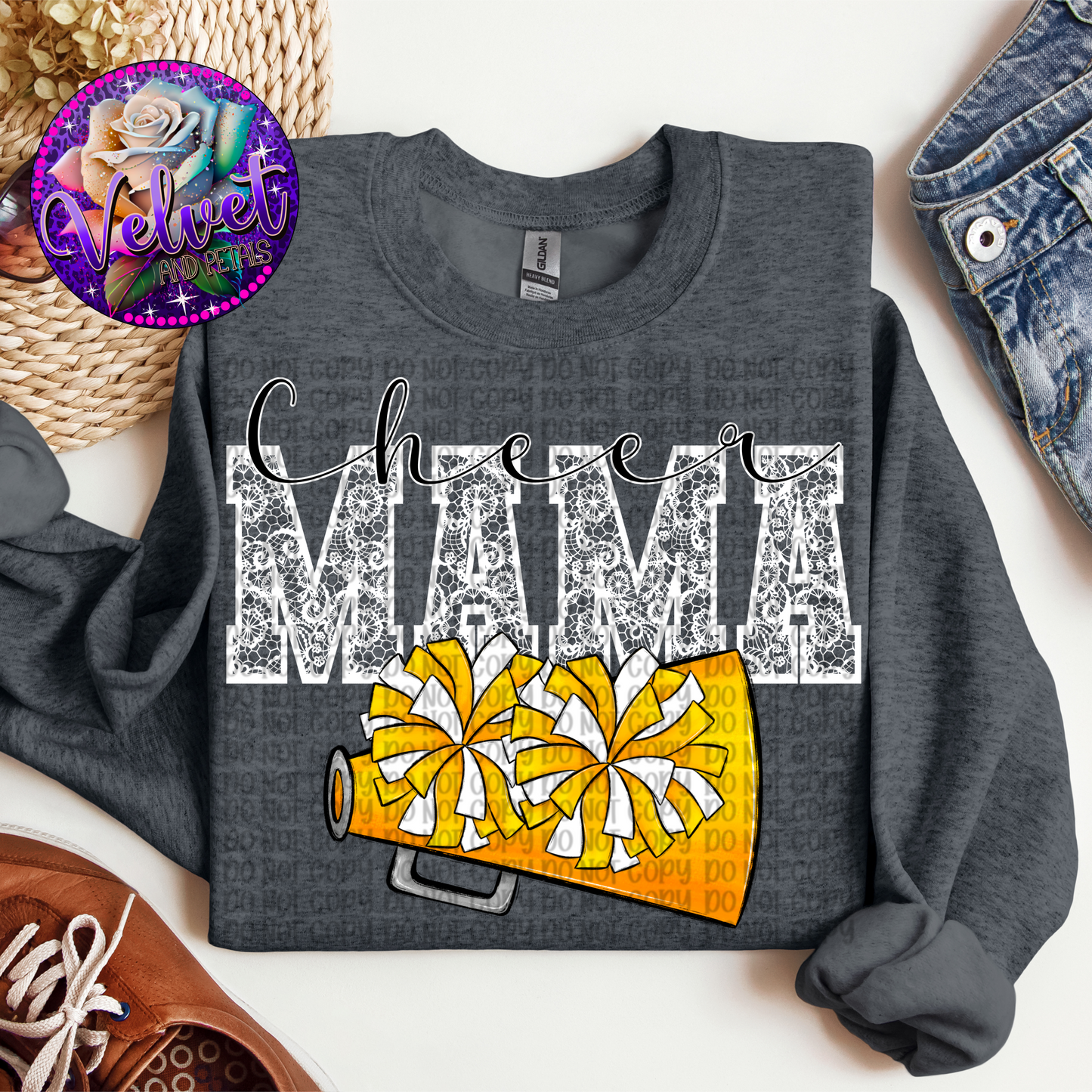Yellow Cheer Mama Lace