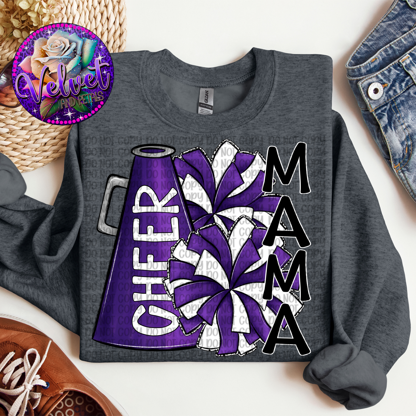 Purple Cheer Mama