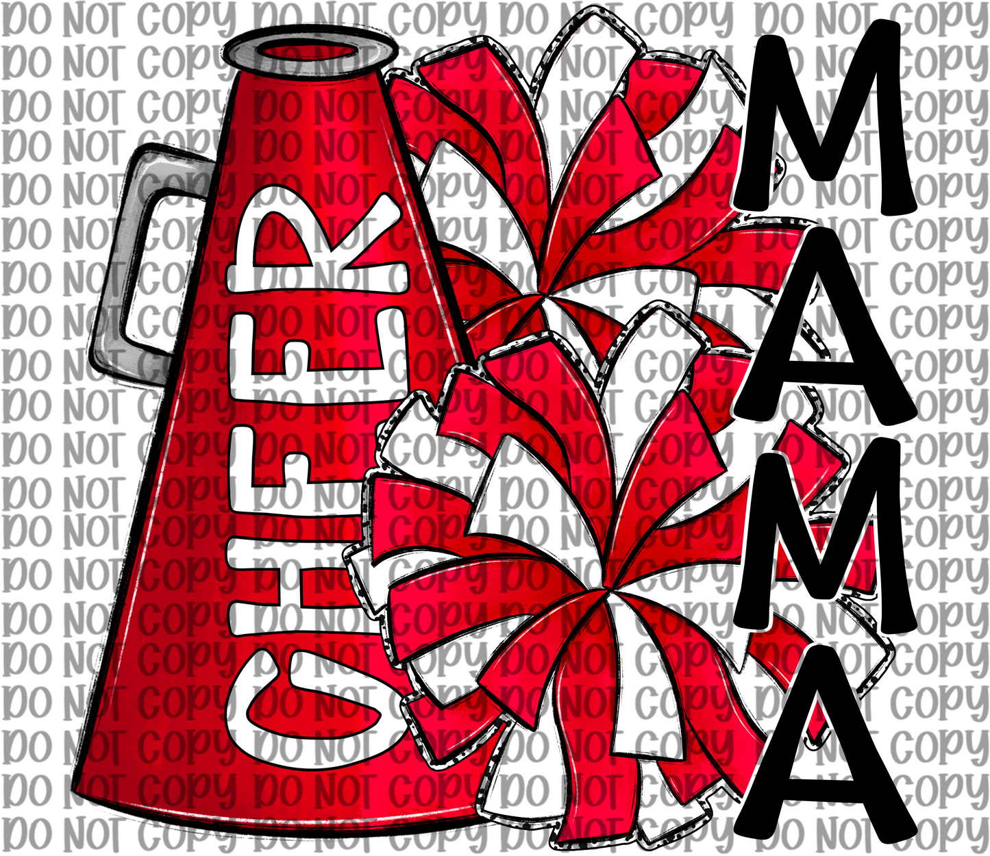 Red Cheer Mama
