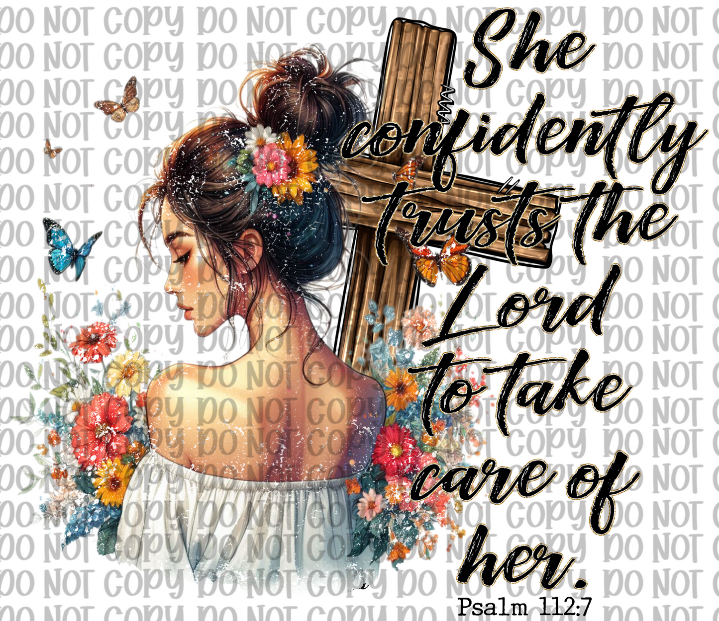 She Confidently Trusts The Lord