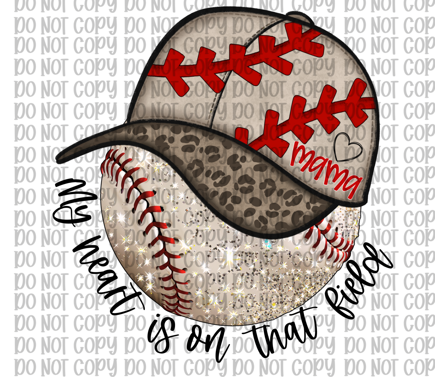 My Heart Is on That Field Baseball