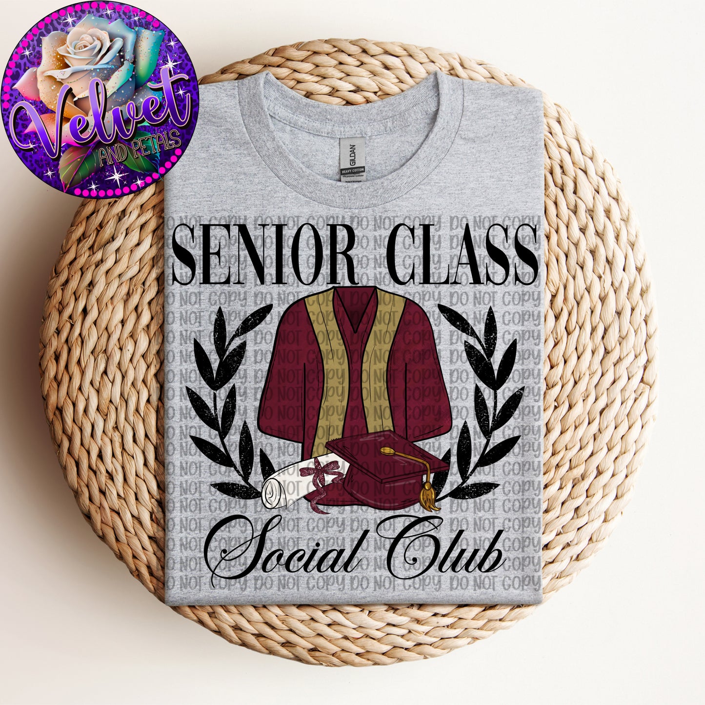 Senior Class Social Club Maroon