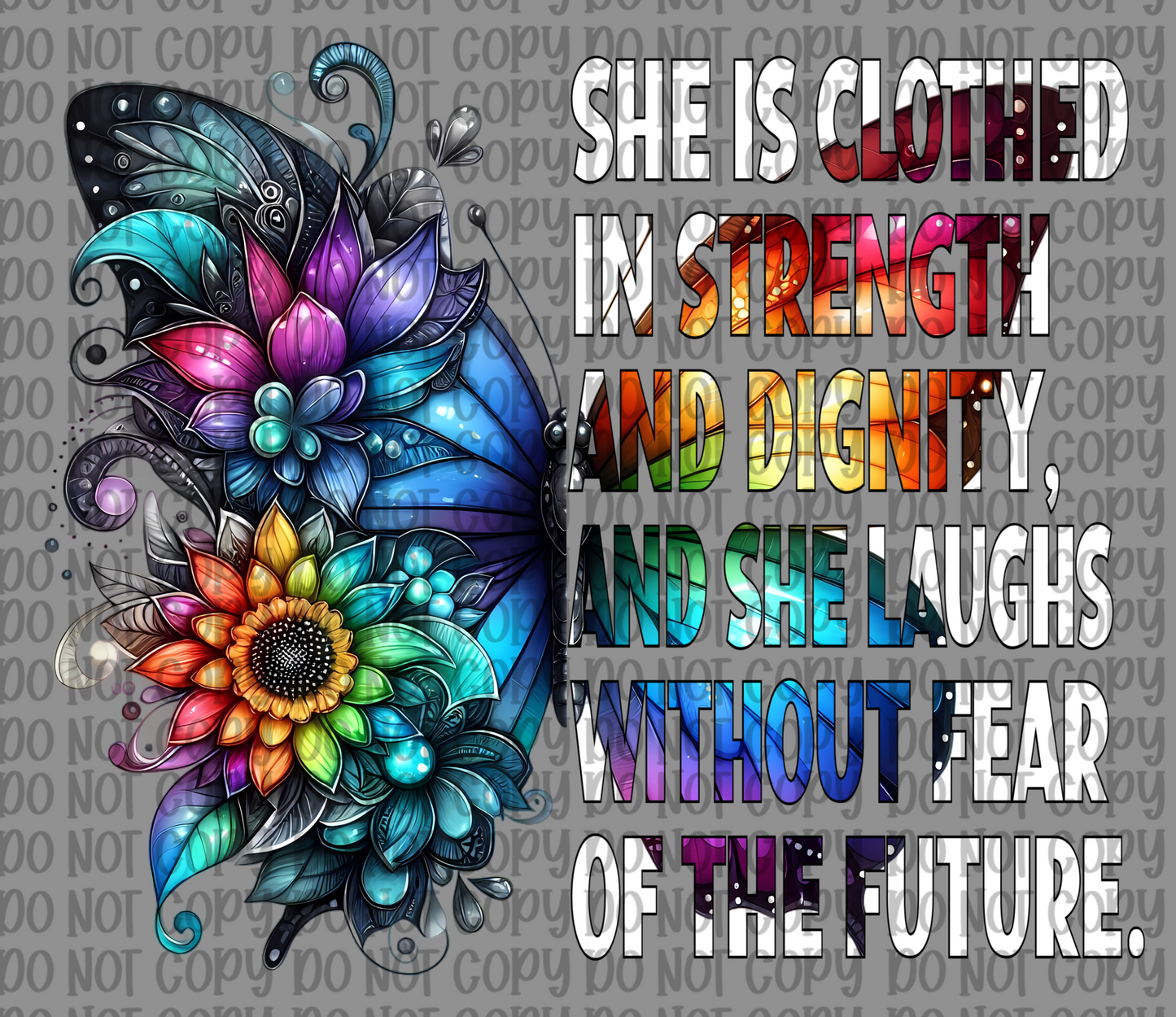 She Is Clothed