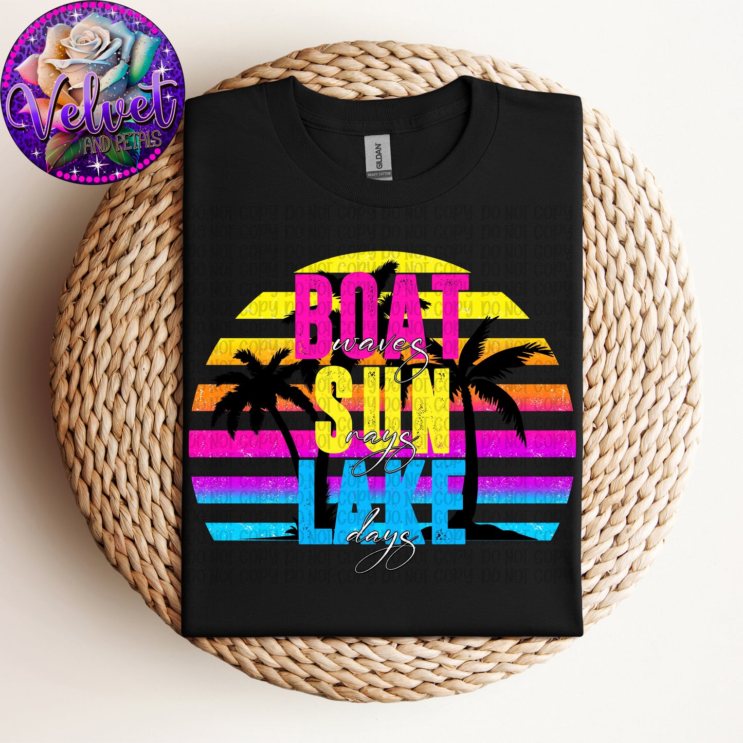 Boat Waves Sun Rays Lake Days