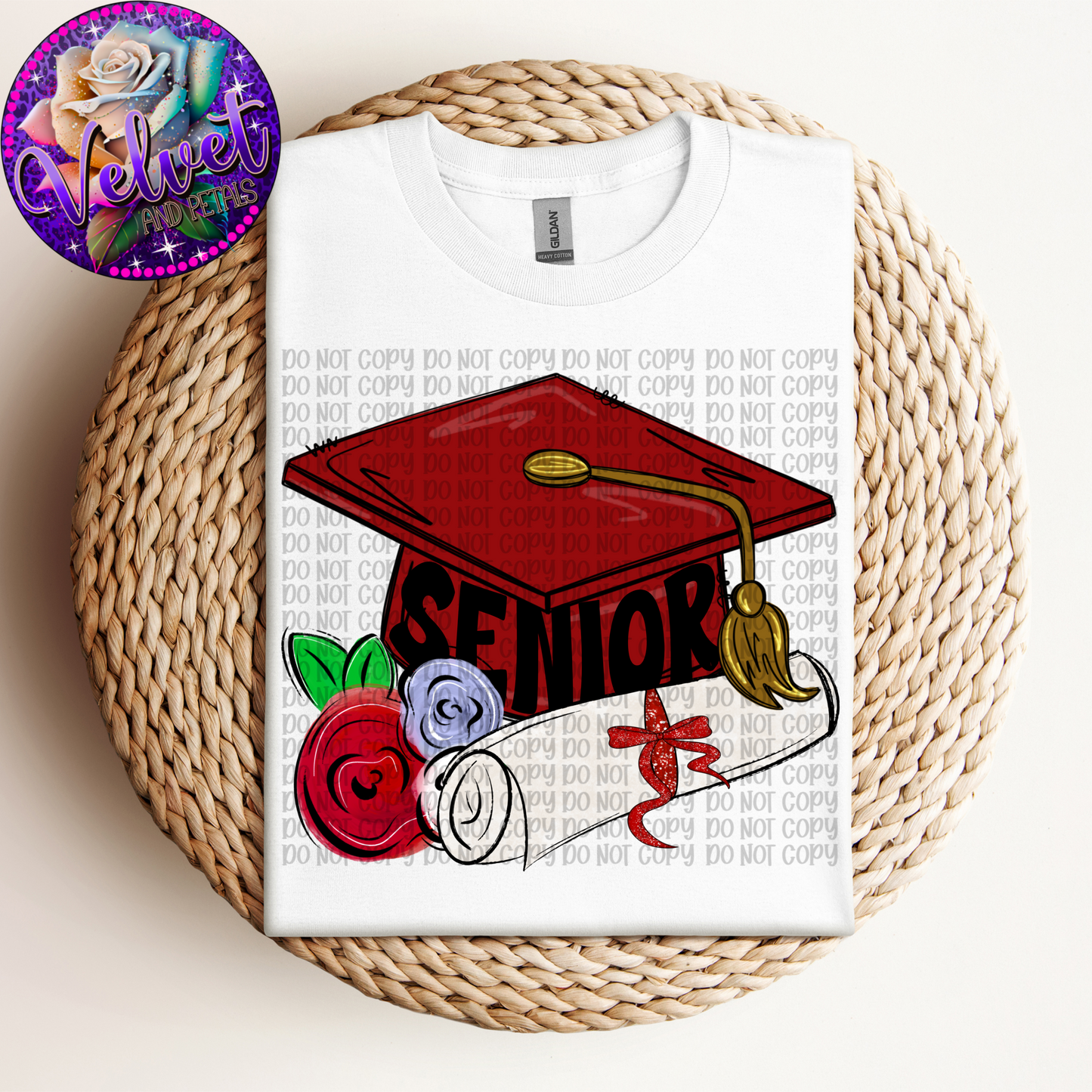 Red Senior Cap