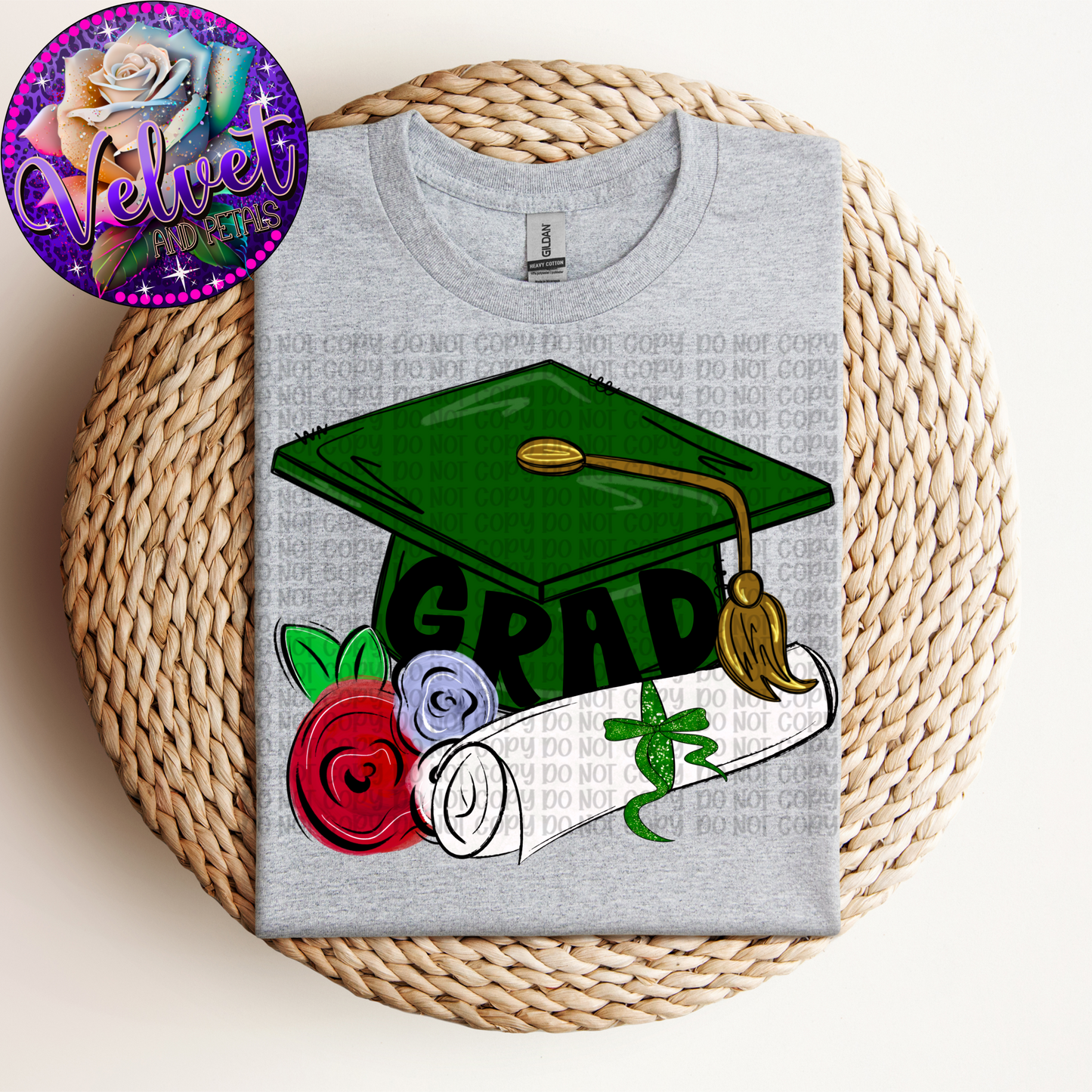 Green Grad Cap