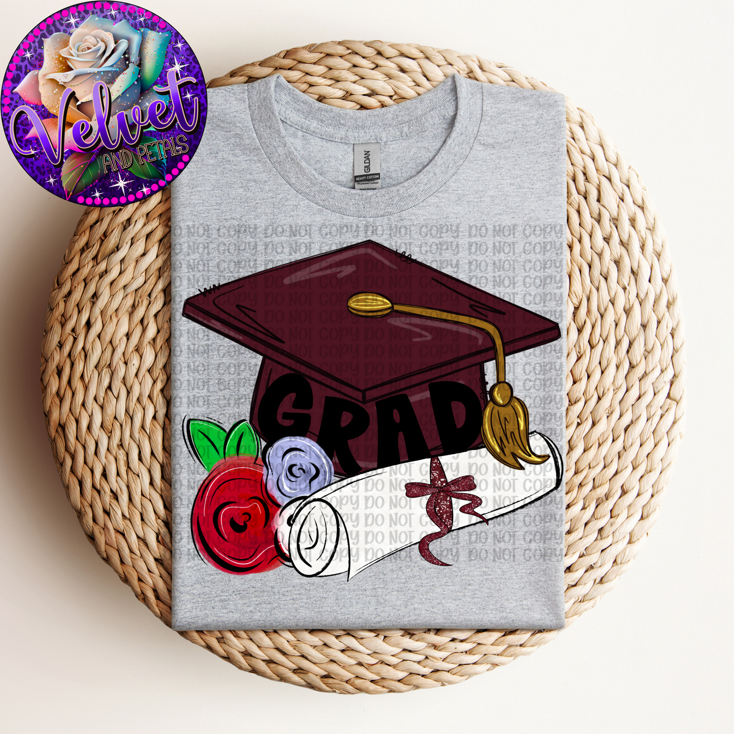 Maroon Grad Cap