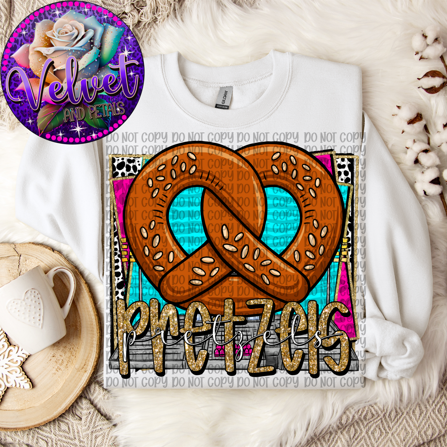 Pretzels Mascot