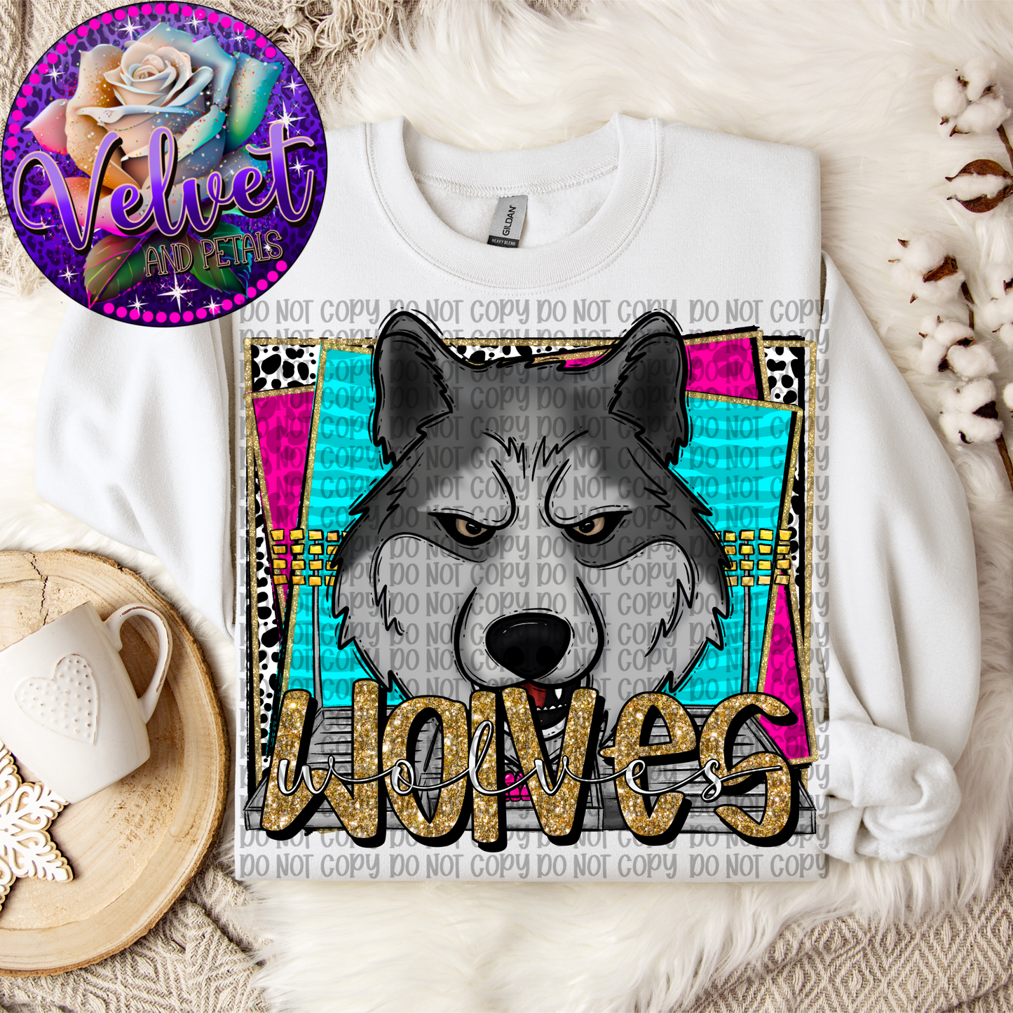 Wolves Mascot