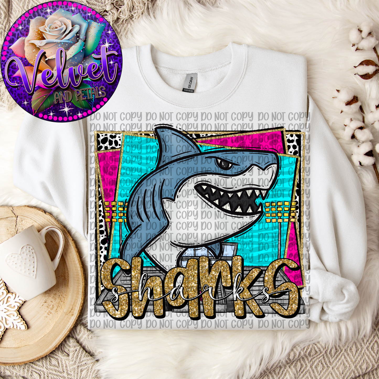 Sharks Mascot