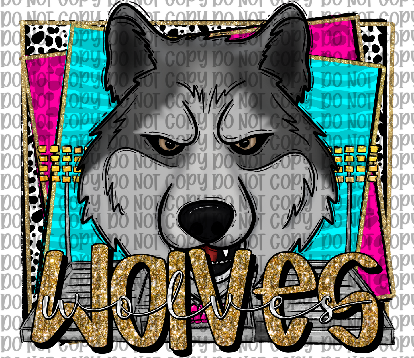 Wolves Mascot