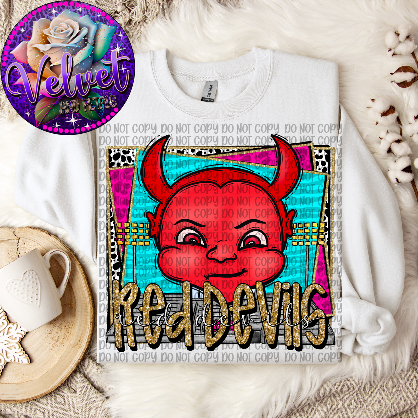 Red Devils Mascot