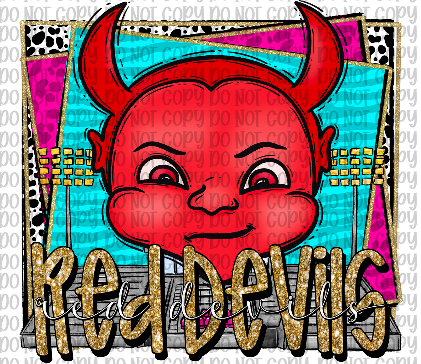 Red Devils Mascot