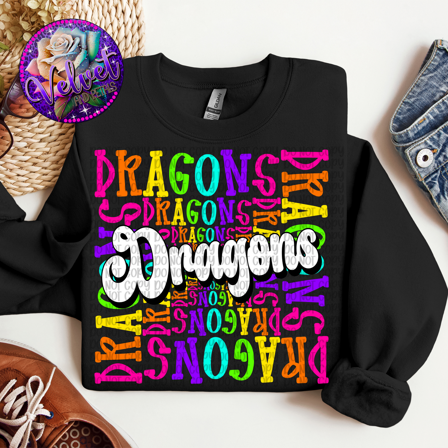 Neon Dragons