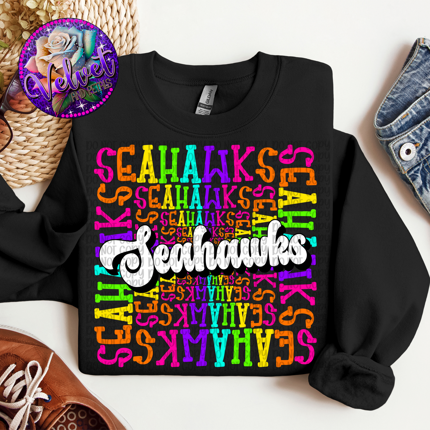 Neon Seahawks