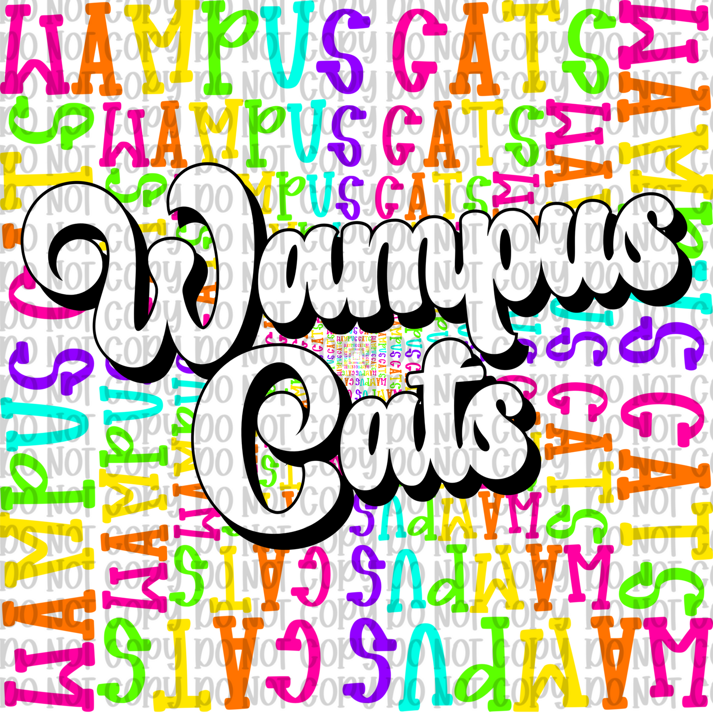 Neon Wampus Cats
