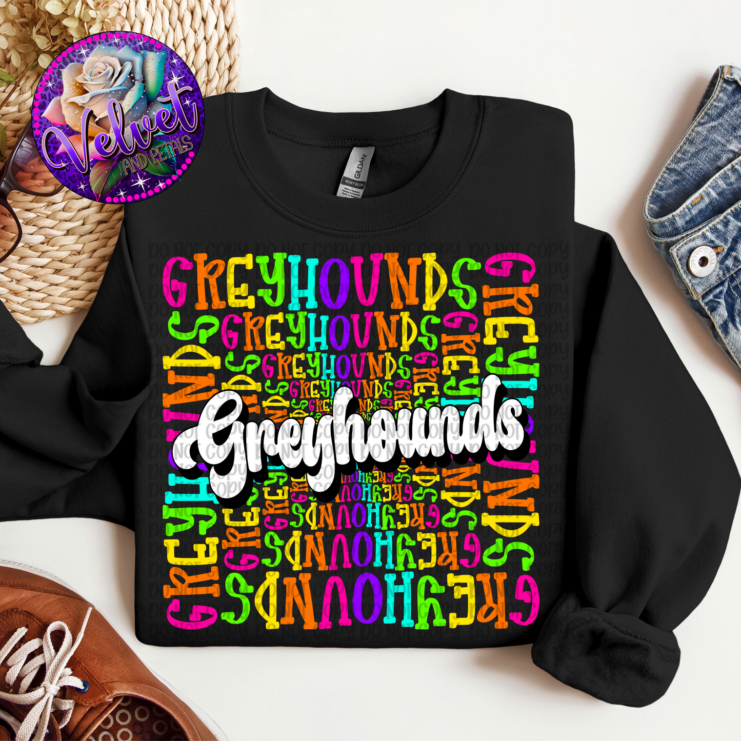 Neon Greyhounds