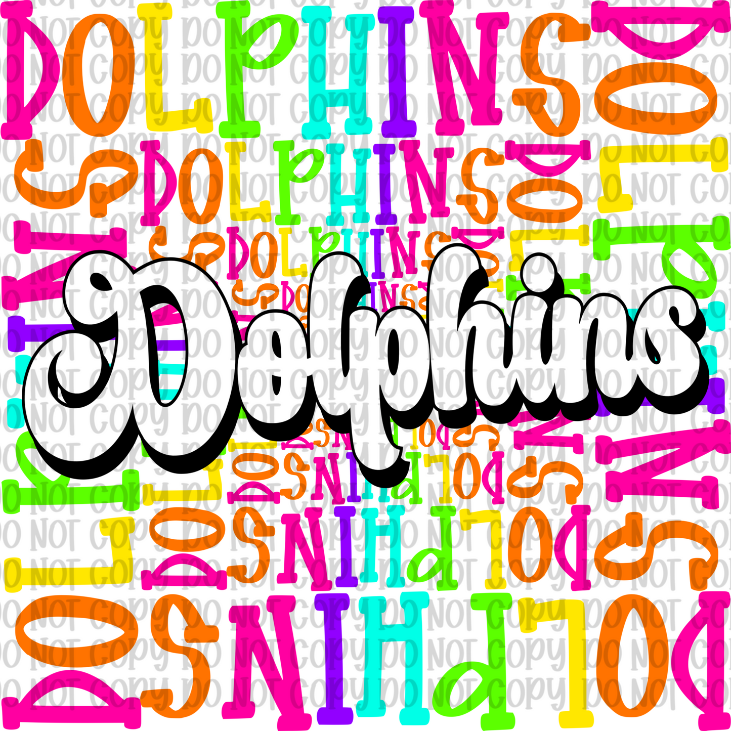 Neon Dolphins