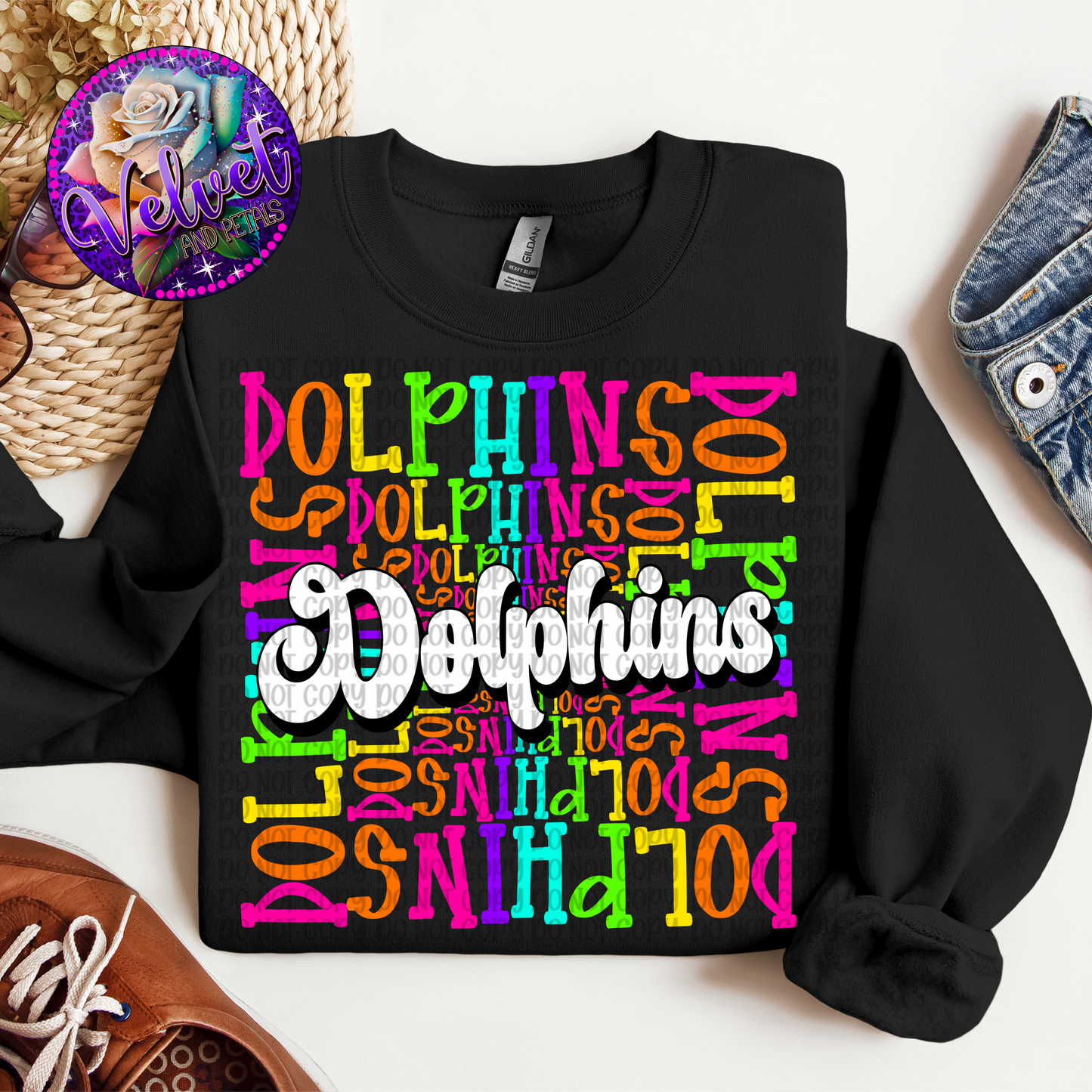 Neon Dolphins