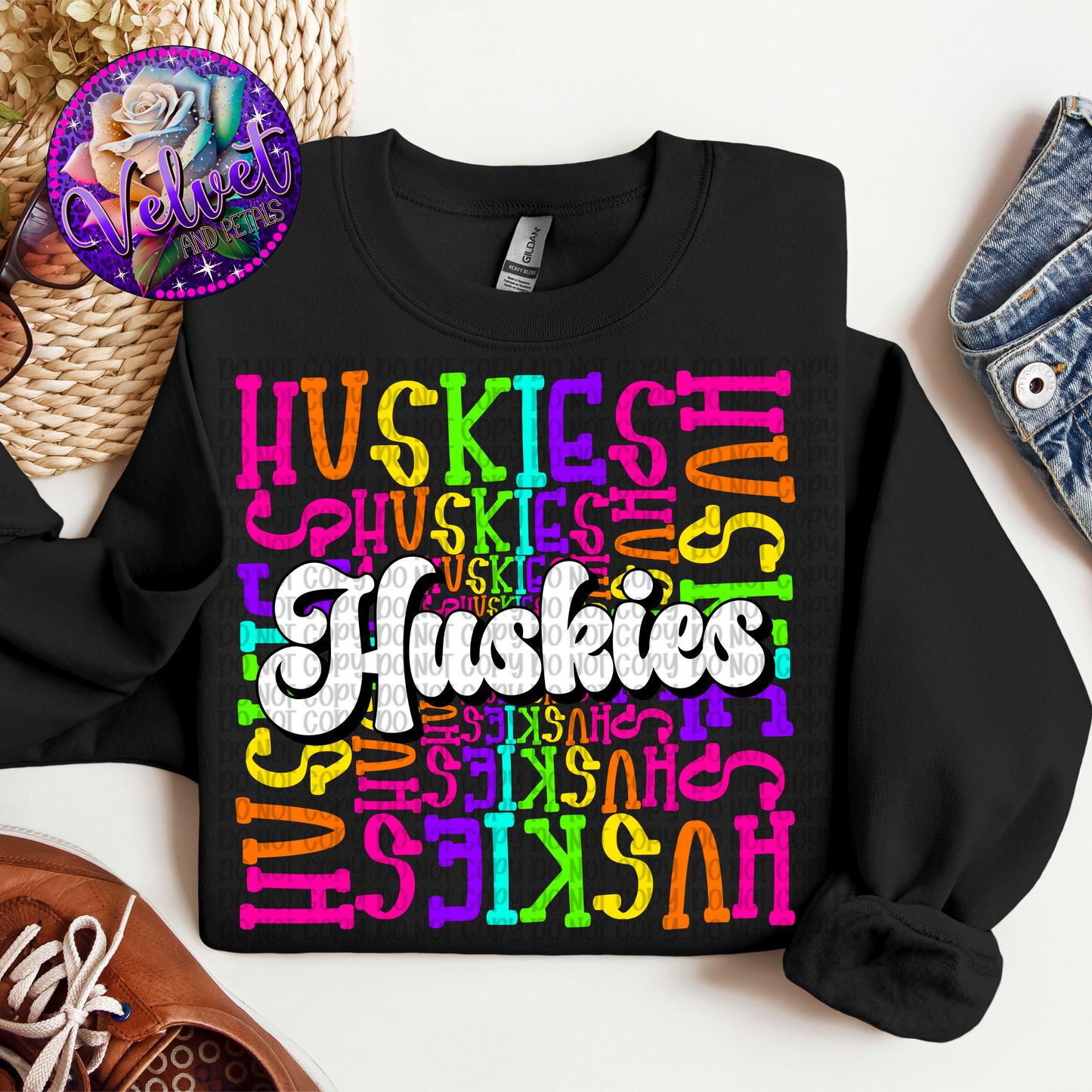 Neon Huskies