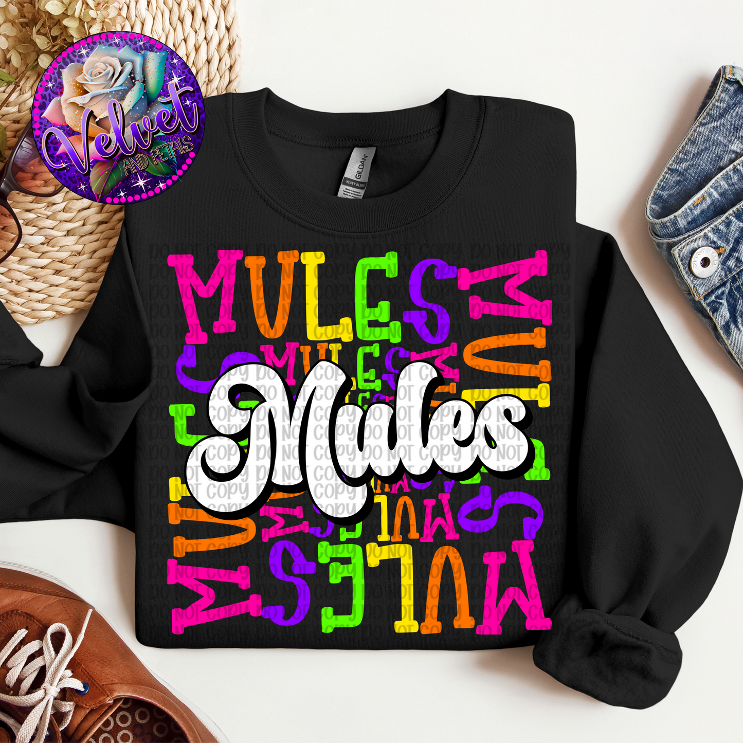 Neon Mules
