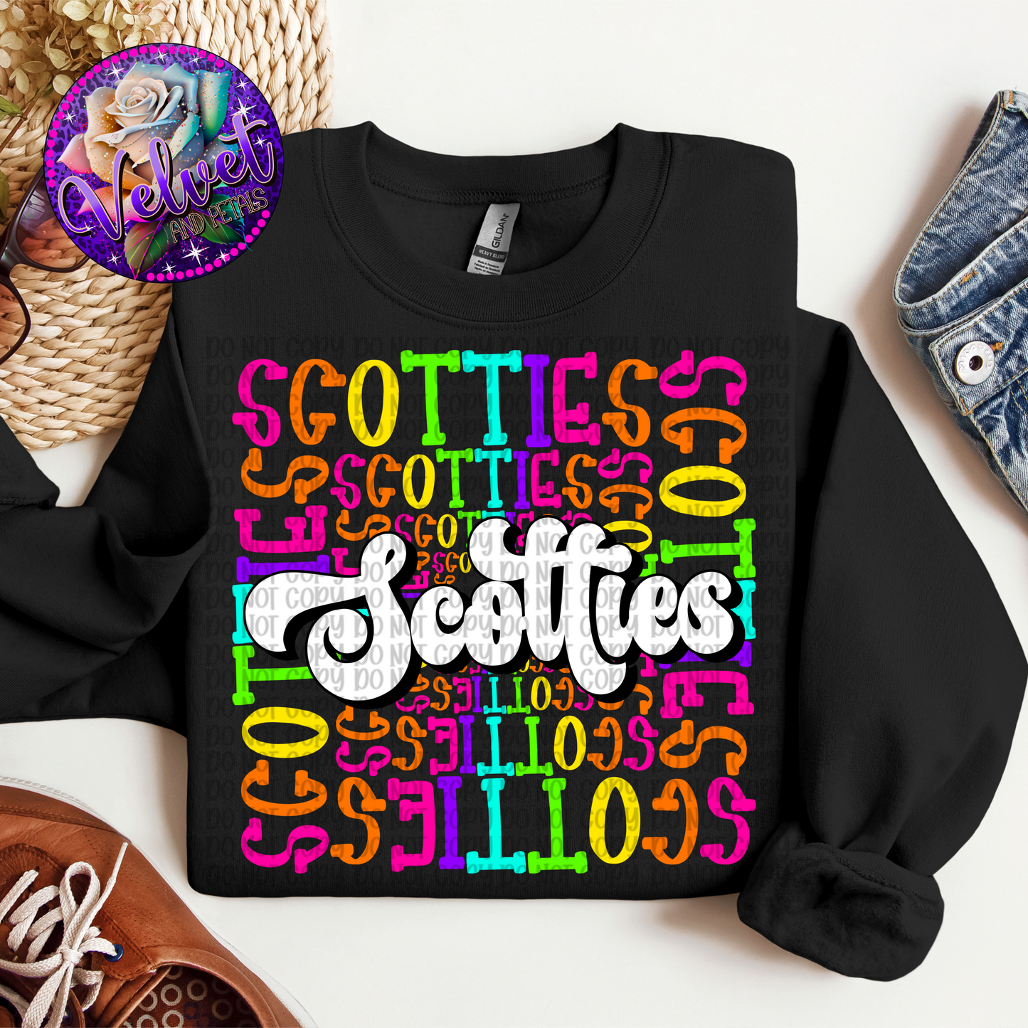 Neon Scotties