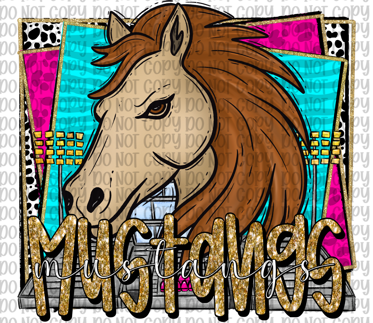 Mustangs Mascot