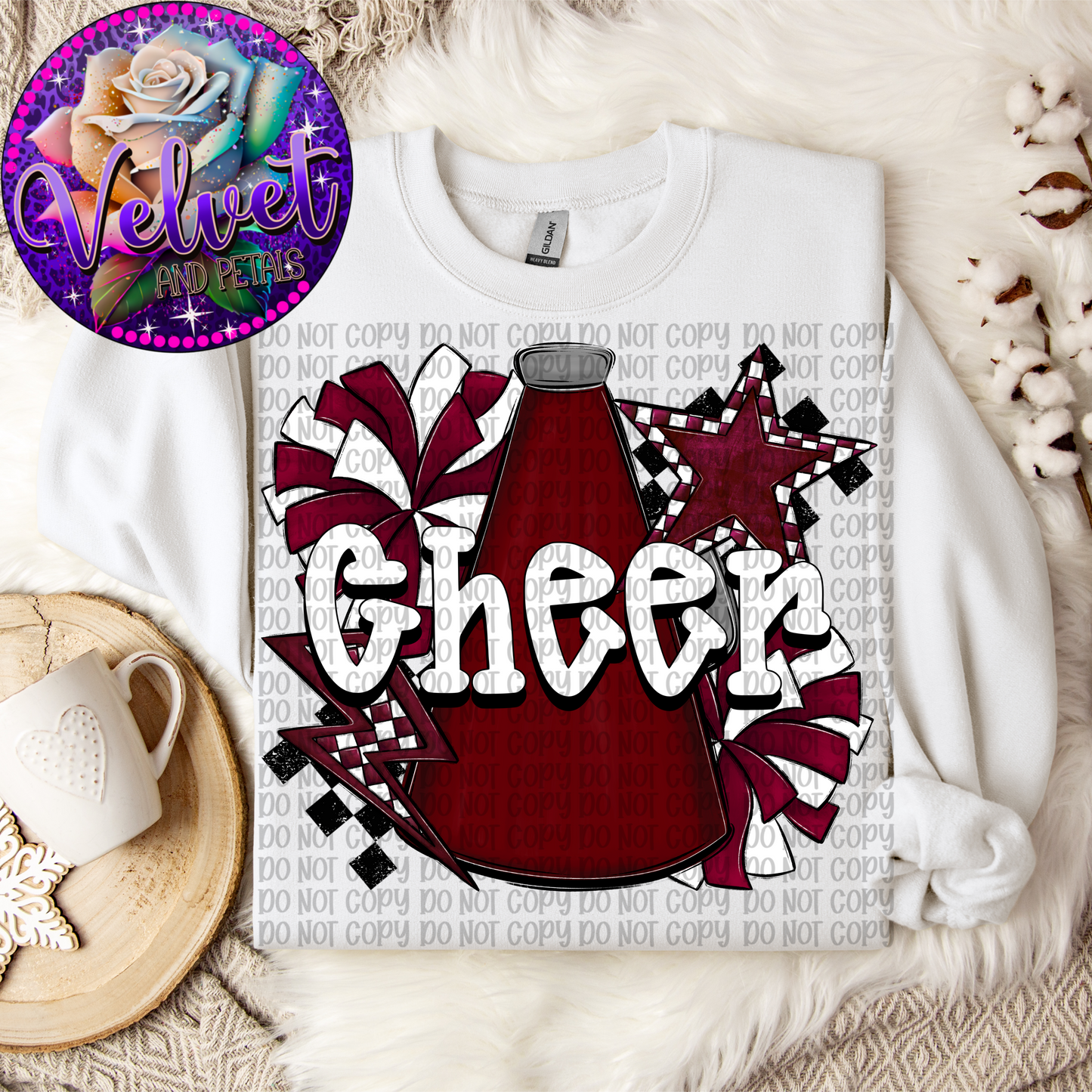 Cheer Maroon