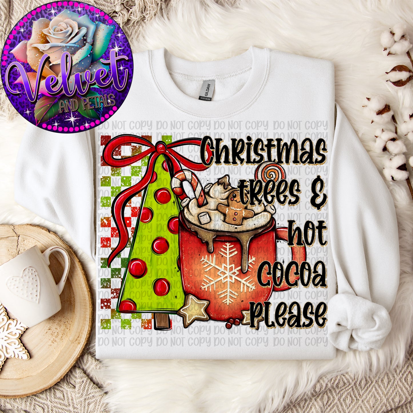 Christmas Trees & Hot Cocoa Please