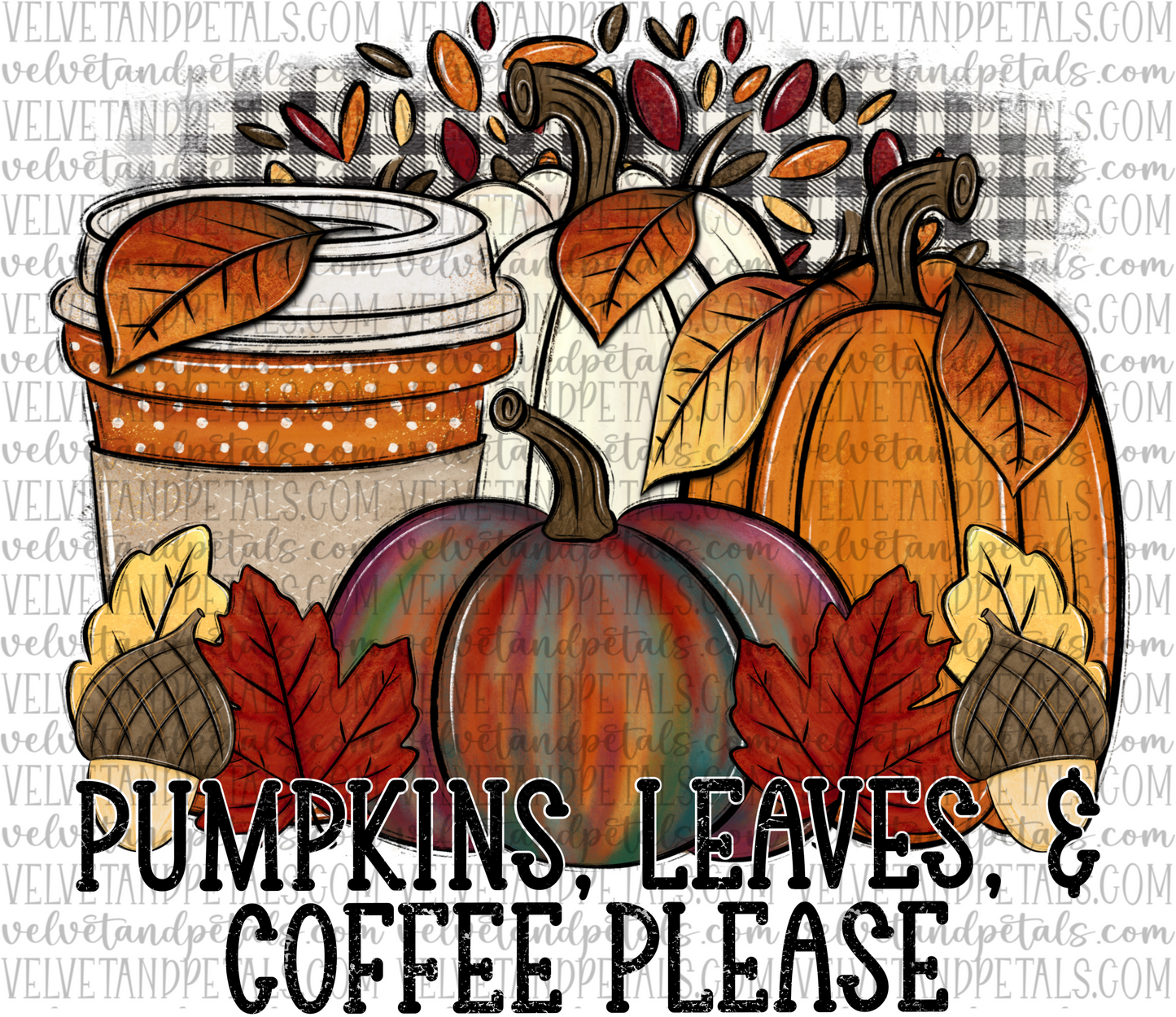 Pumpkins, Leaves, & Coffee Please
