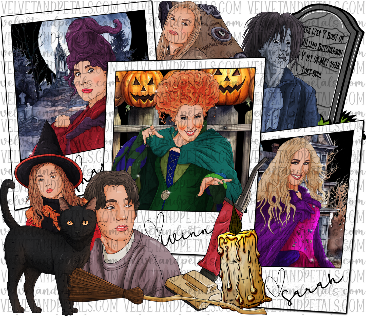Hocus Pocus Polaroids