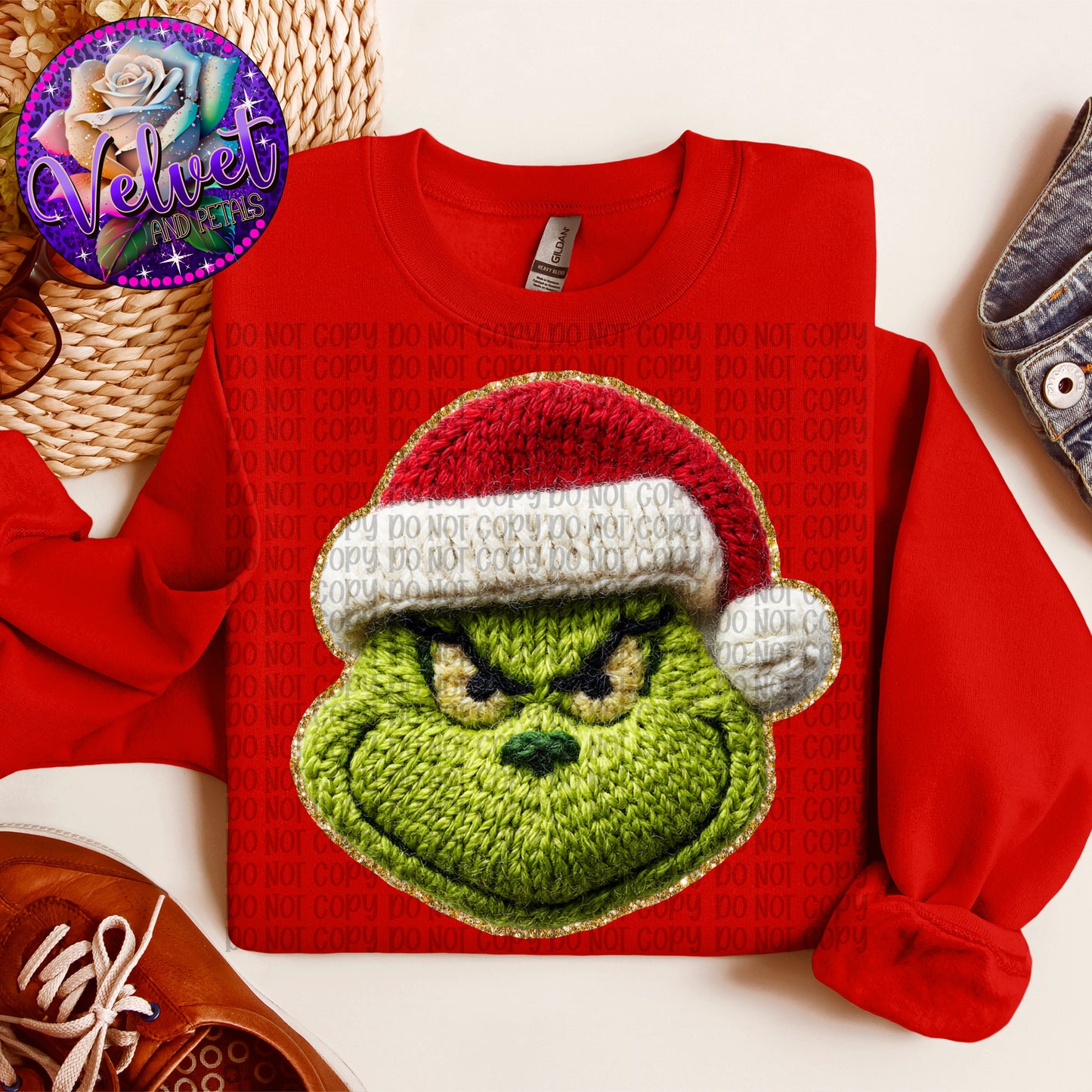 Faux Yarn Green Man