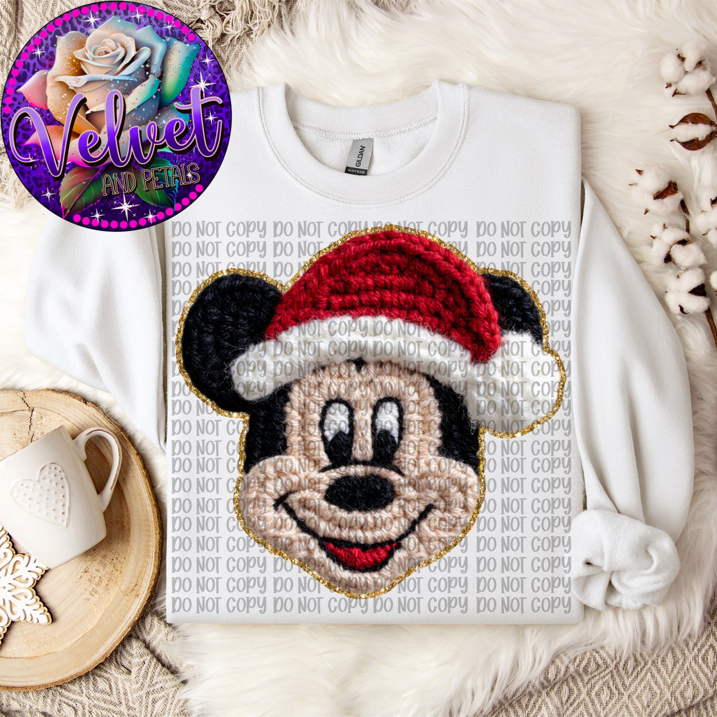 Faux Yarn Mouse