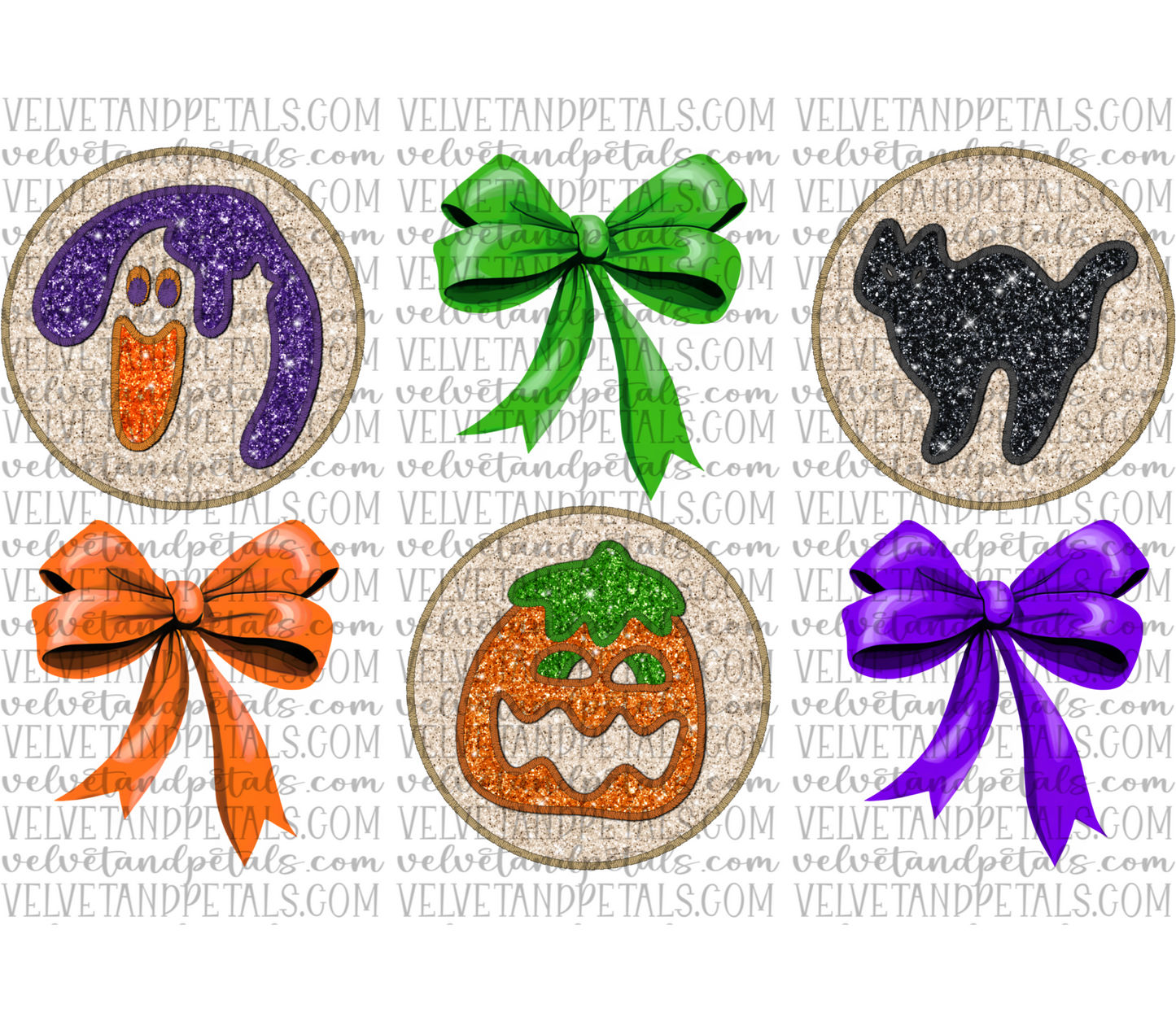 Halloween Cookies & Bows