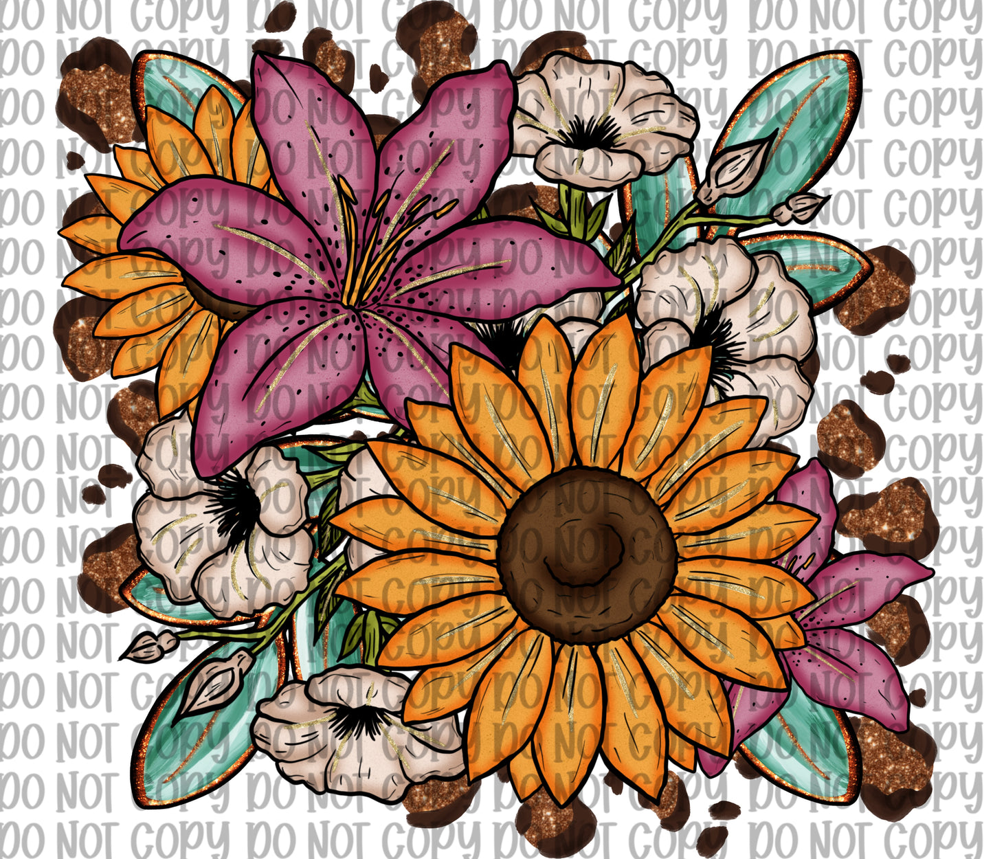 Leopard Floral