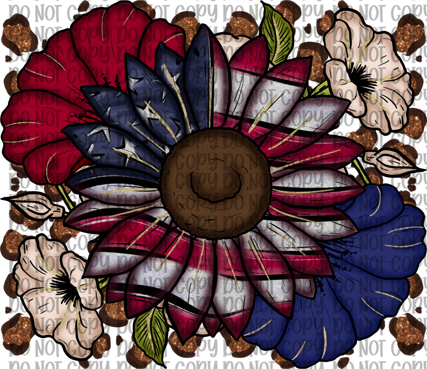 Patriotic Floral