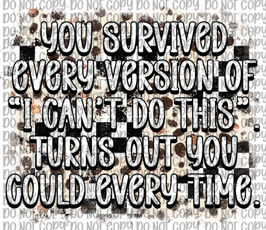You Survived