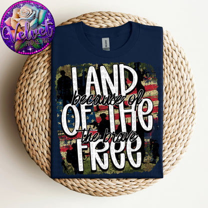 Land Of The Free W/Soldiers