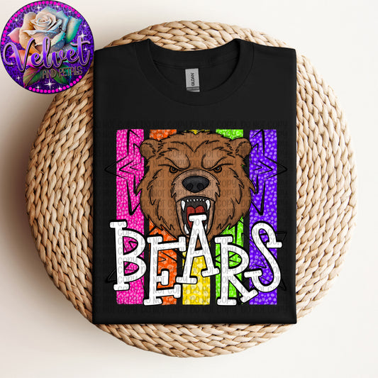 Neon Brown Bears