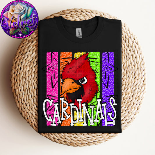 Neon Cardinals
