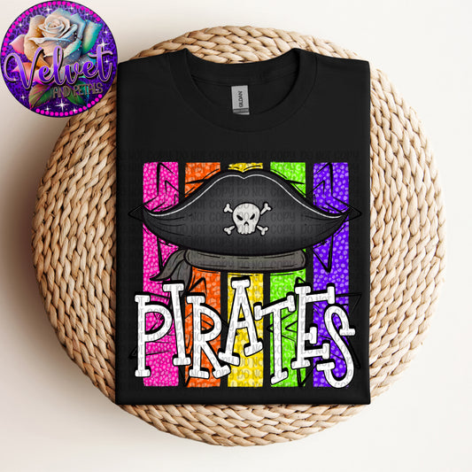 Neon Pirate Hat